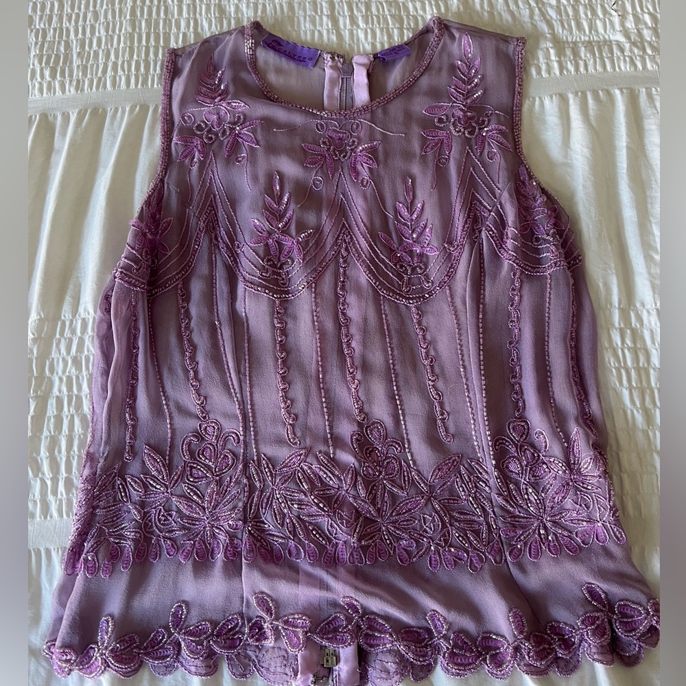 Embroidered Calypso Top by Christiane Celle